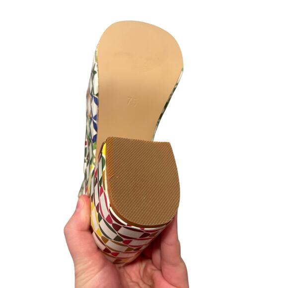 FSJ Funny See Jill Multicolored platform Heels - Picture 3 of 12